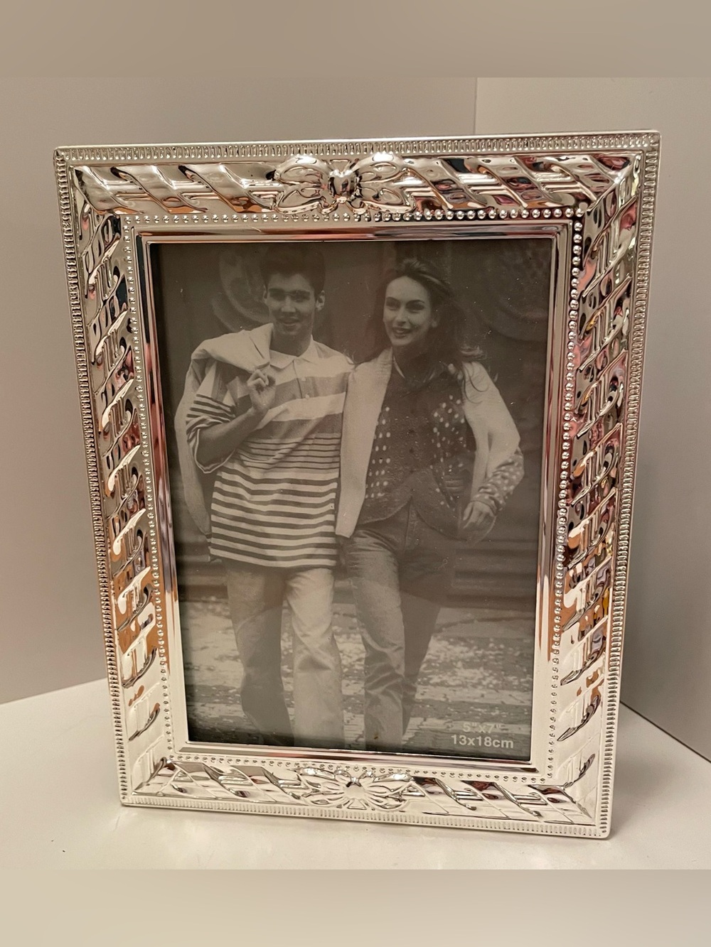 Lavie Silver Plated 5x7‎ Frame Front Photo Album 96 Photos Vintage Never Used